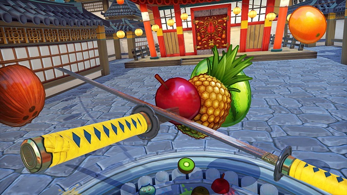 Jeu Fruit Ninja VR
