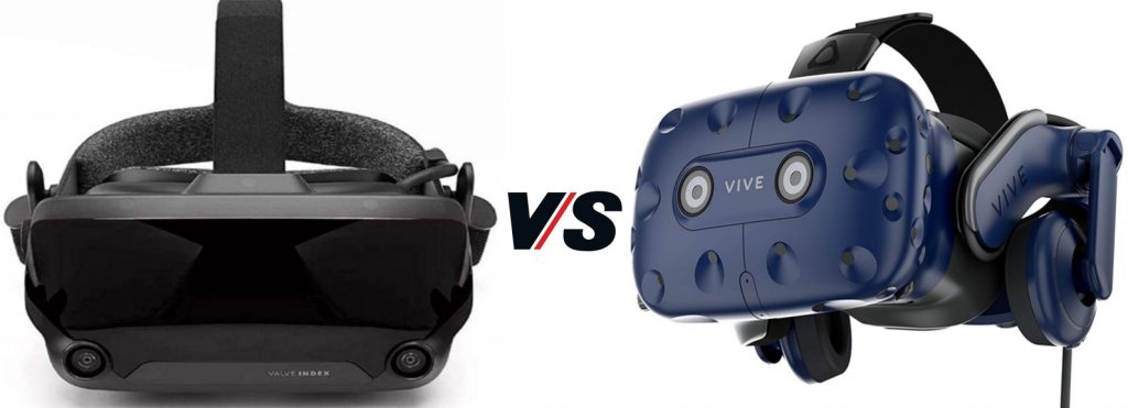 Valve Index VS HTC Vive Pro