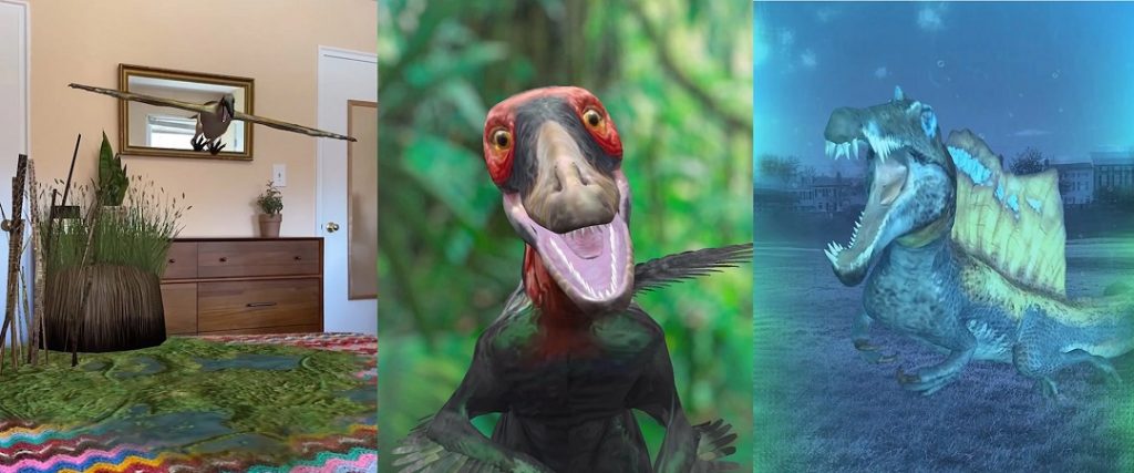 National Geographic fait revivre les dinosaures grâce à la réalité augmentée