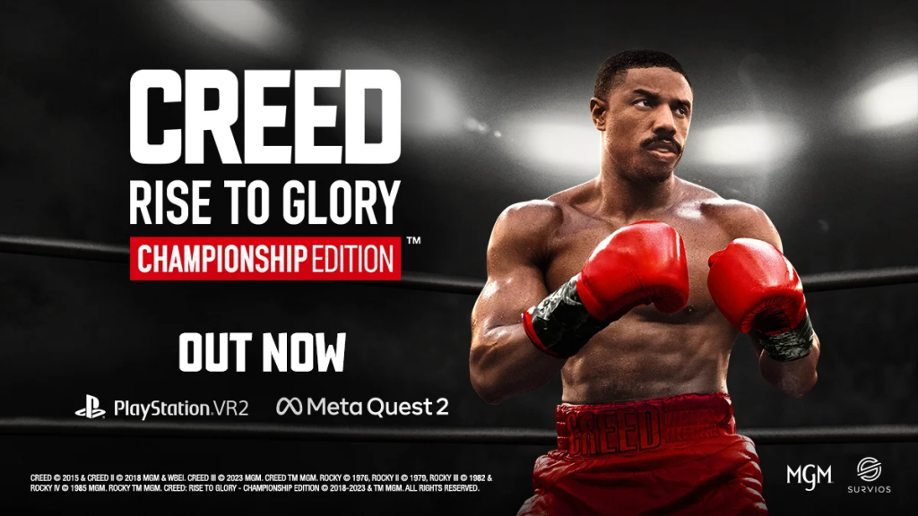Creed : Rise To Glory - Championship Edition disponible dès maintenant sur PSVR 2 et Quest 2