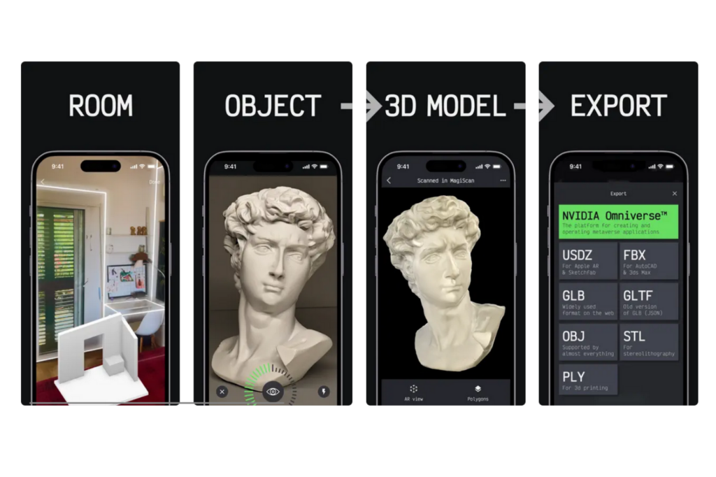 L'application MagiScan permet aux utilisateurs de créer des modèles 3D avec leur smartphone