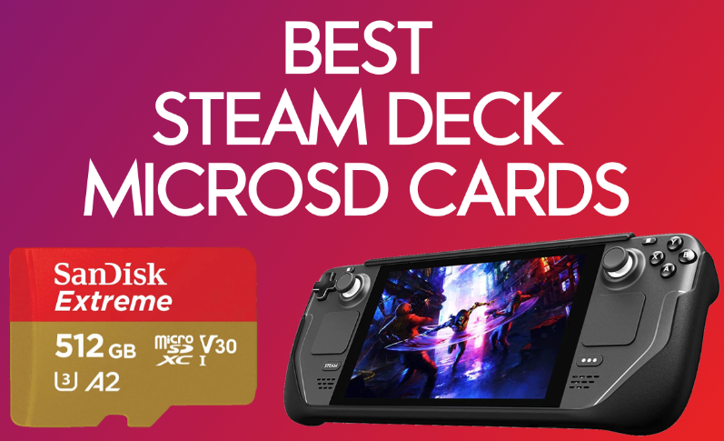 5 meilleures cartes MicroSD Steam Deck : N'achetez que celles-ci !