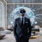 Casque Oculus en utilisation avec des utilisateurs en réalité virtuelle